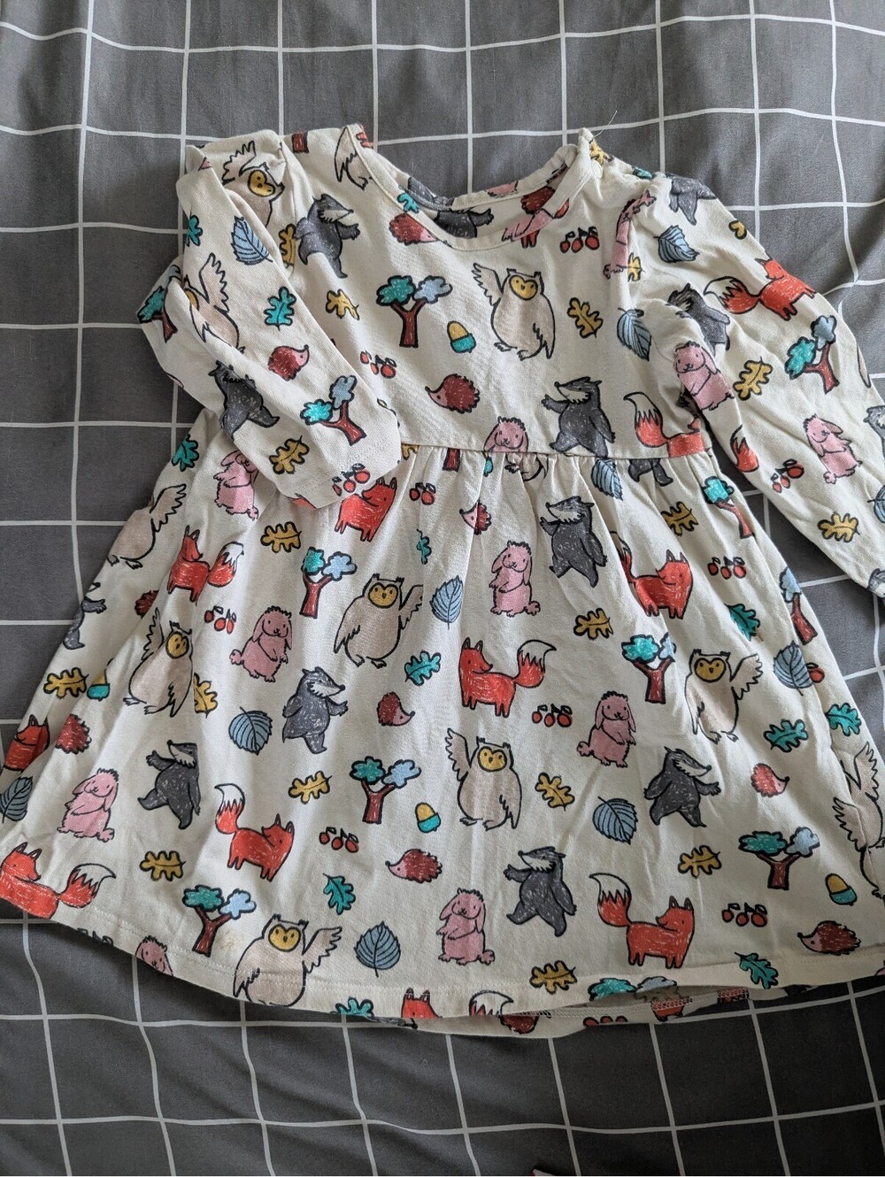 M&S woodland animals dress